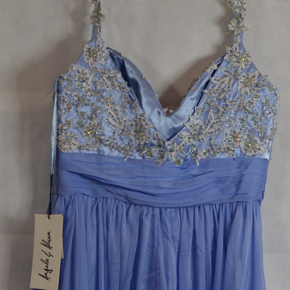 Beaded/Sequiin/ Rhinestone Gown /a 16 Angela & Alison NWT - Picture 5 of 14